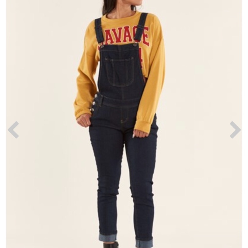 Jean overalls
